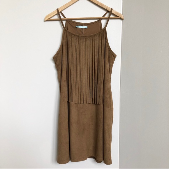 Maurices Dresses & Skirts - Maurices Suede Fringe Dress